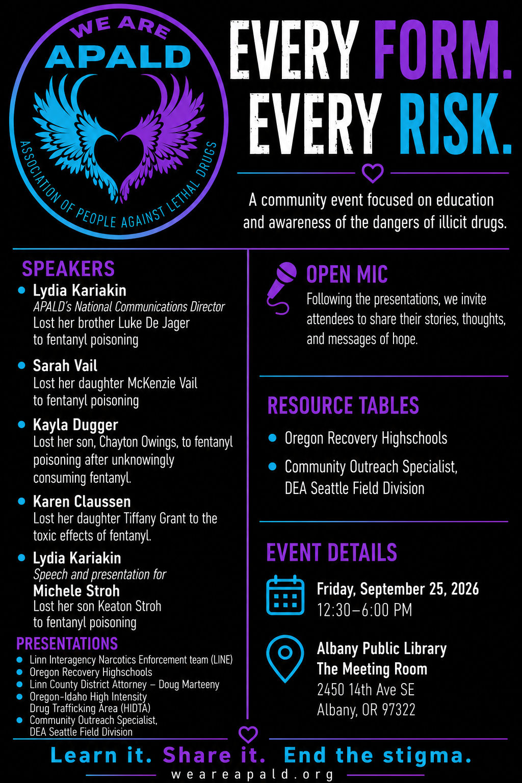 APALD Oregon Event