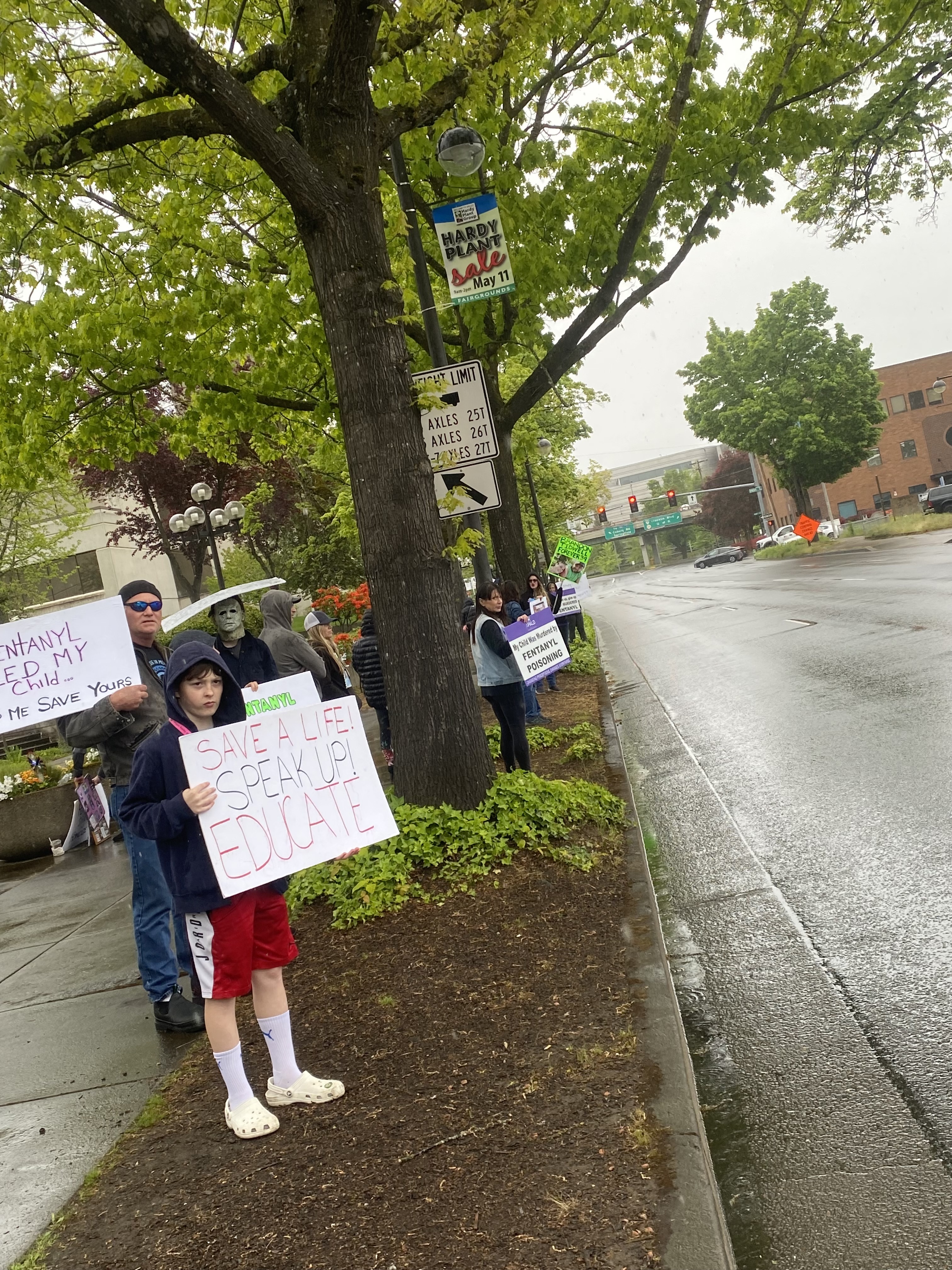 Image of Coltin (The little guy) Out there for his sister, Brianna forever 19