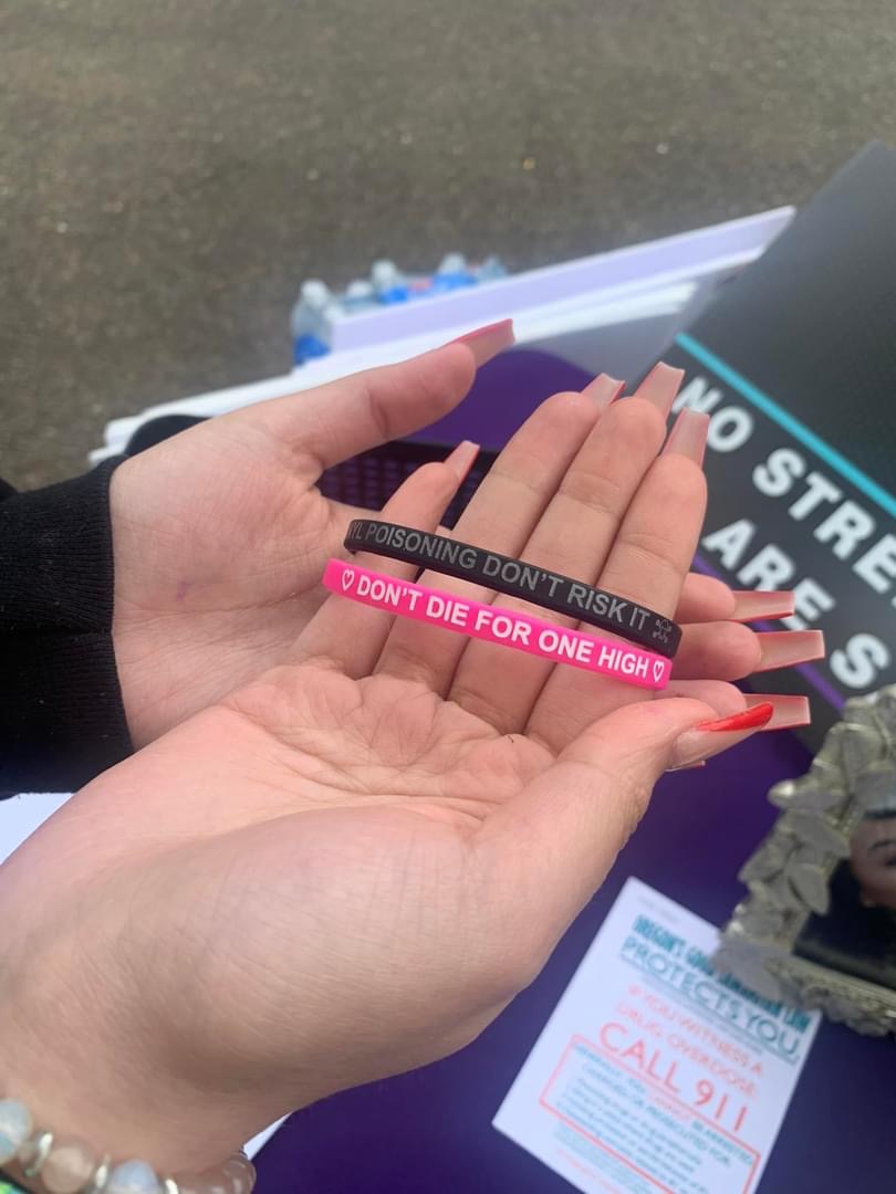 Image of Wristbands that we gave out